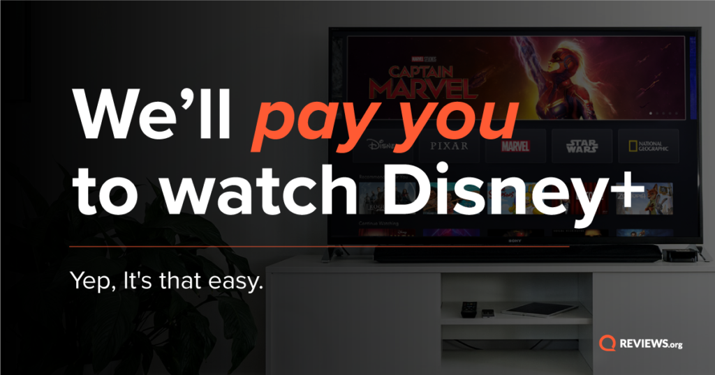 We'll pay you to watch Disney+