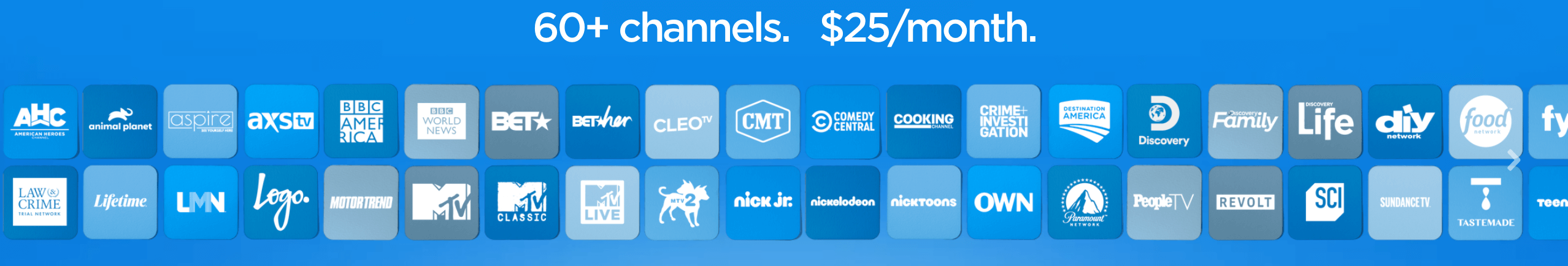 Philo channels