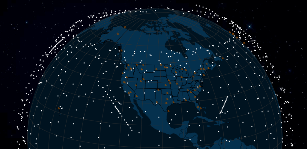 Starlink Satellites In Orbit North America 1024x497 