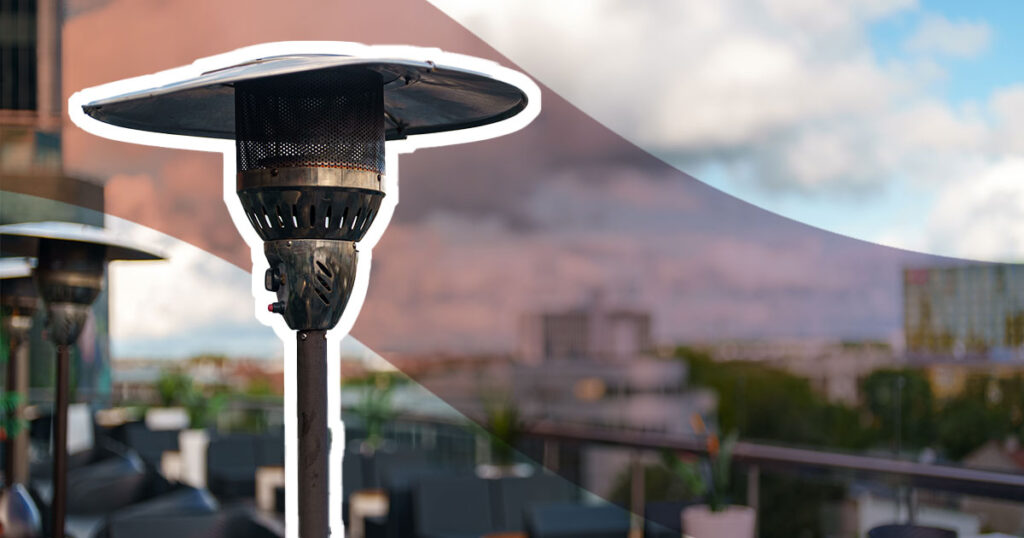 outdoor mushroom heater