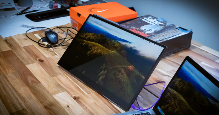 Espresso 17 Pro 4K portable monitor