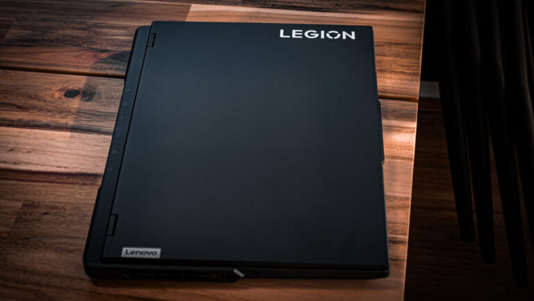 Lenovo Legion Pro 5i laptop on desk