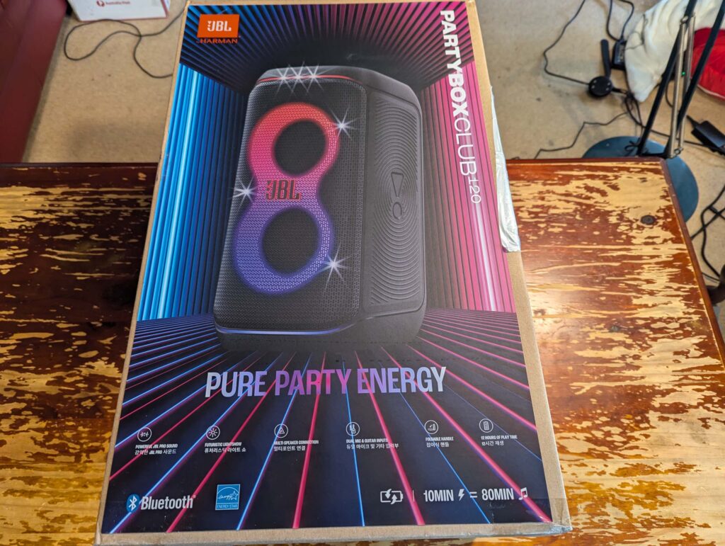 JBL PartyBox Club 120 Portable Speaker