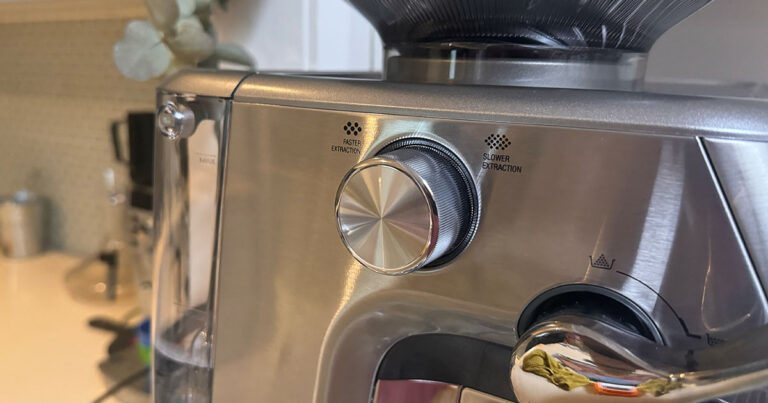 Breville Barista Touch Impress extraction dial