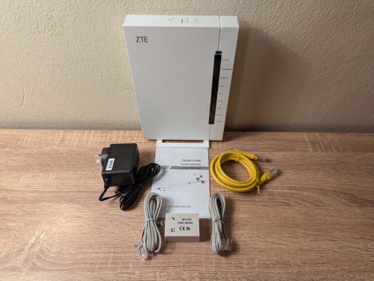 ZTE H1600 modem-router