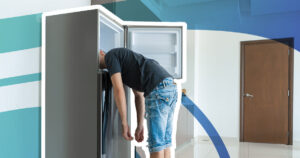 guys head in freezer