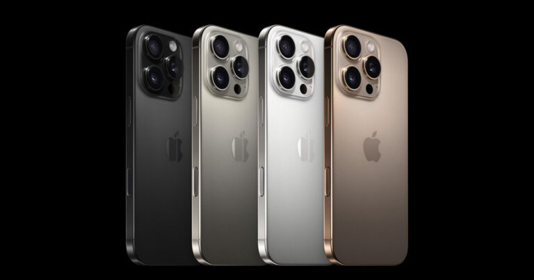 iPhone 16 Pro colours