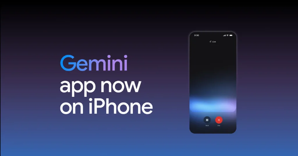 Gemini on iPhone