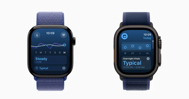 watchos training load and vitals